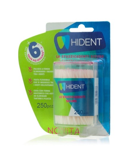 HIDENT STUZZICADENTI 250PZ