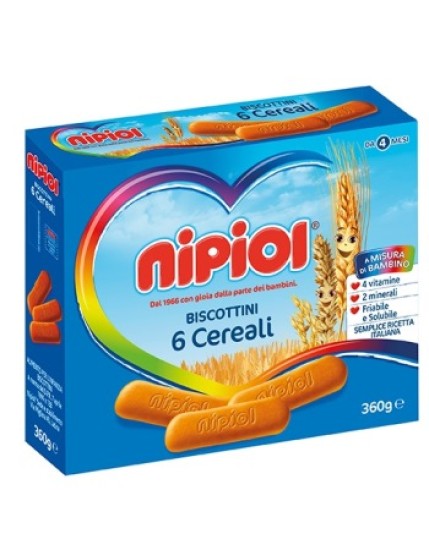 NIPIOL BISCOTTINI 6 CRL 360G