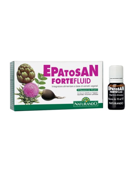 Epatosan Forte Fluid 10 Flaconcini 10ml