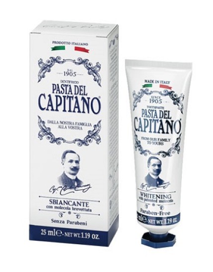 Pasta del Capitano Dentifricio Sbiancante 25ml