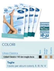 Sauber Linea Classica Collant 140 Denari Colore Nero Taglia 3