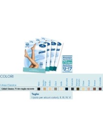 Sauber Collant Linea Classica 70 Denari Maglia Microrete Colore Bisq Taglia 5