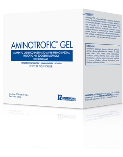 Aminotrofic Gel 20 Bustine 12 g
