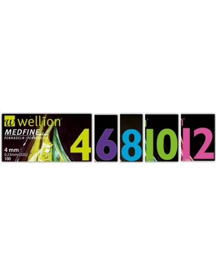 WELLION MEDFINE  8 31G 100pz