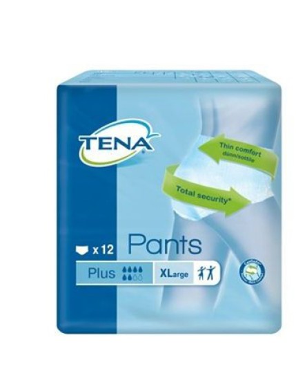 Tena Pants Plus XL New 12 pezzi