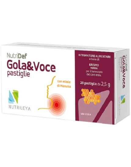 NUTRIDEF Gola&Voce 20Past.Mie