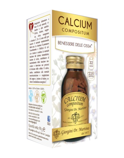 Dr. Giorgini Calcium Compositum 225 pastiglie