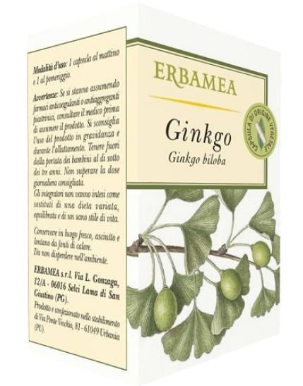 GINKGO 50CPS VEGETALI EBM