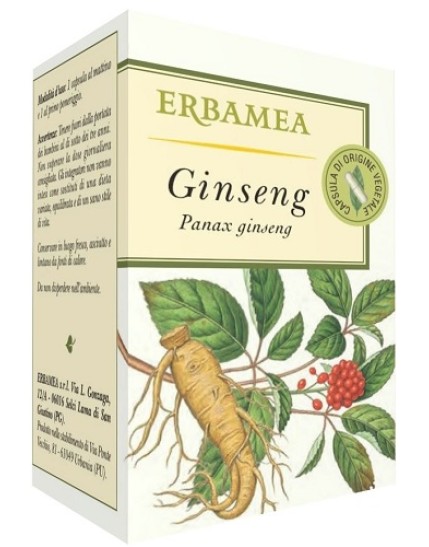 Erbamea Ginseng 50 Capsule Vegetali