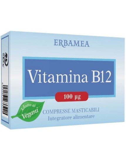 Erbamea Vitamina B12 90 Compresse Masticabili