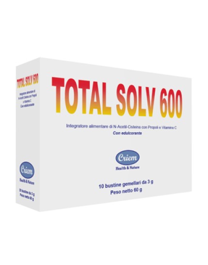 Total Solv 600 10 Bustine Gemellari