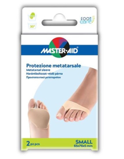 Master Aid Protezione Metatarsale Small 65x76x5 mm 2 Pezzi