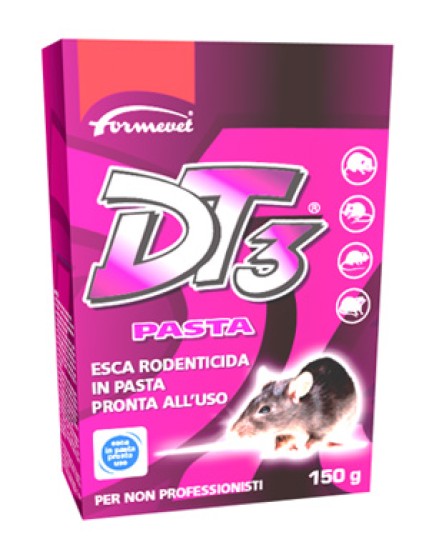 DT3 Pasta Rodenticida 15 Bust.