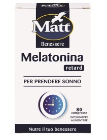 MATT BEN Melatonina Ret.80Cpr