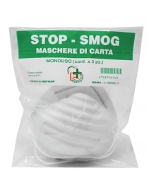 Stop-smog Maschere Carta 3pz