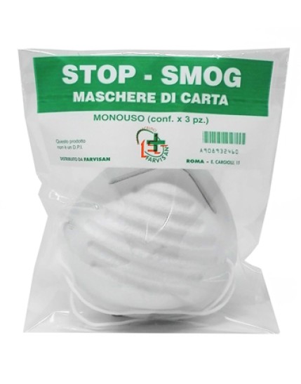 Stop-smog Maschere Carta 3pz