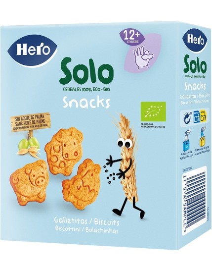 HERO B BISCOT SNACK ANIM 100G