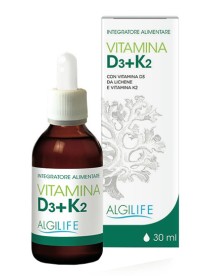 Algilife Vitamina D3+K2 Gocce 30ml