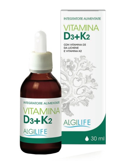 Algilife Vitamina D3+K2 Gocce 30ml