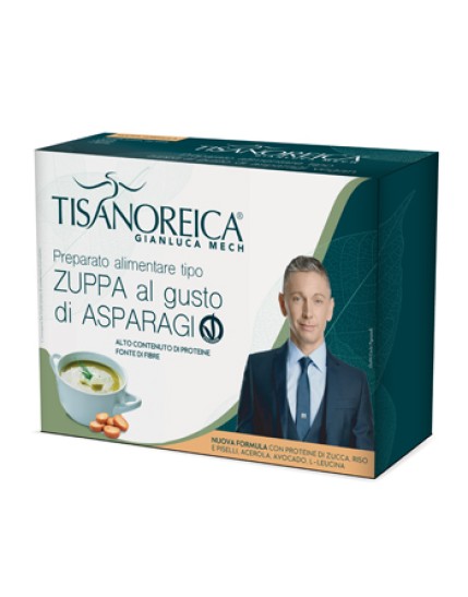 Tisanoreica Zuppa Al Gusto Di Asparagi Vegan 4 Bustine 29g