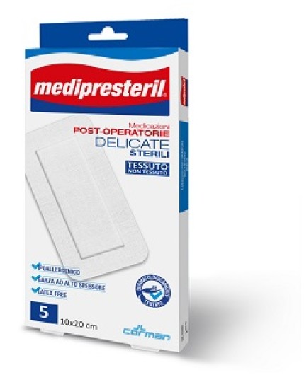 Medipresteril Med Post Operatorie Delicate 10x20 4 pezzi