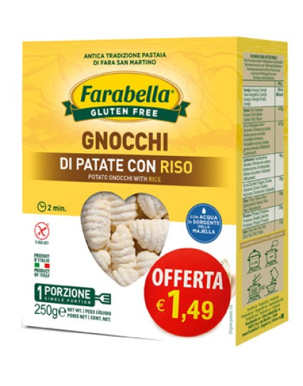 FARABELLA Gnocc.Pat.Riso PROMO