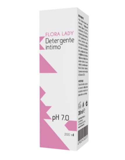 Flora Lady Detergente Intimo Ph 7,0 200ml