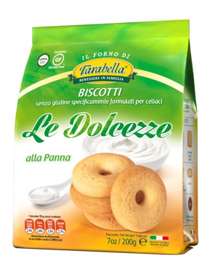 LE DOLCEZZE Bisc.Panna 200g