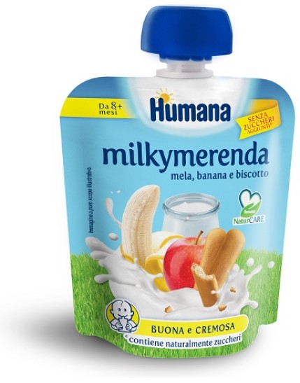 MILKYMERENDA Mela/Ban/Bisc100g