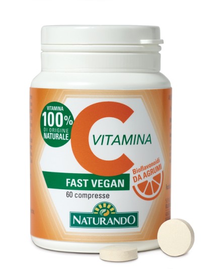 Naturando Vitamina C Fast Vegan 60 Compresse