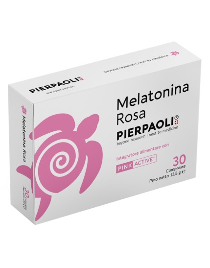 Pierpaoli Melatonina Rosa 30 Compresse