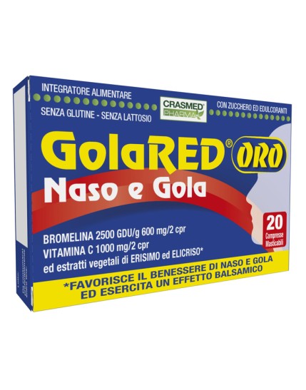 GOLARED Oro Naso&Gola 20Cpr