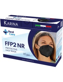 MASCHERINA FFP2 NERA KARINA 10PZ