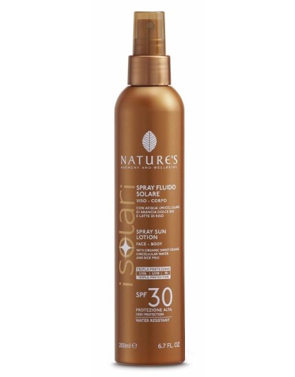 NATURE'S I SOLARI SPRAY FLUIDO NATURE'S I SOLARI SPRAY FLUIDO