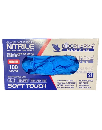 GUANTI NITRILE DIDO M 100PZ