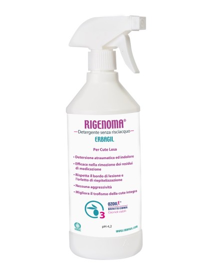 Rigenoma Detergente senza risciacquo per cute lesa 750ml