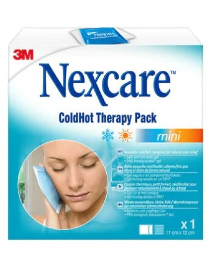 Nexcare Cuscino Terapia Caldo/Freddo Riutilizzabile Coldhot Mini 11x12 cm