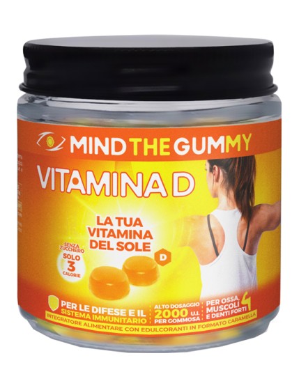 MIND THE GUMMY Vit.D 30Past.