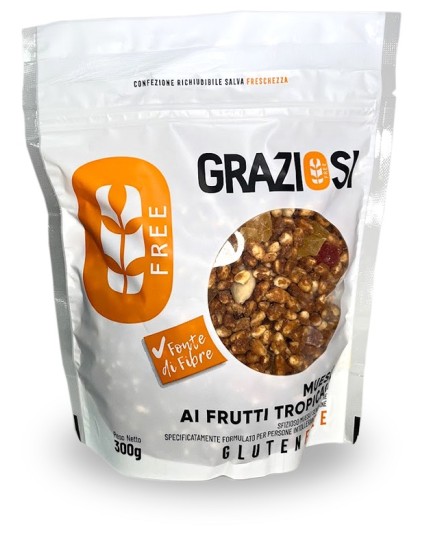 GRAZIOSI Muesli Fr.Trop.300g