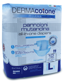 DERMACOTONE Pann.Mut.L 12pz