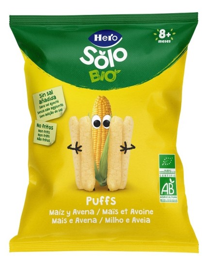 HERO SOLO SNACK PUFF AVENA MAI