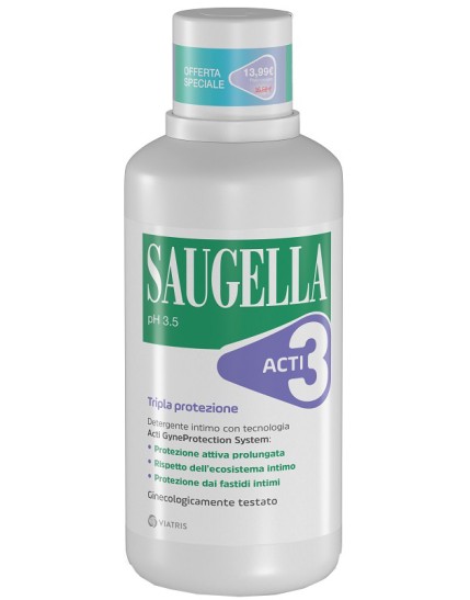 SAUGELLA ACTI3 DET INT500ML TP