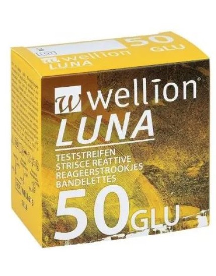 WELLION LUNA 50 Strips