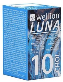 WELLION LUNA Choles 10 Strips