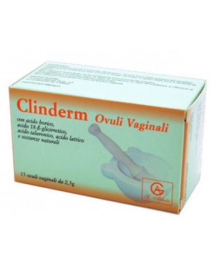 Clinderm Ovuli Vaginali 15pz