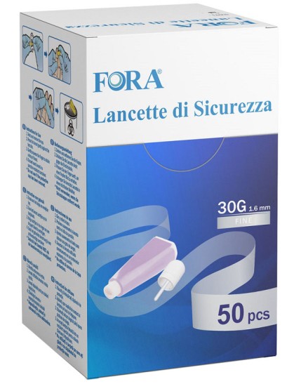 FORA SAFETY LANCET 50PZ