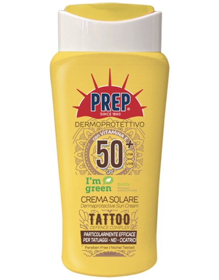 PREP SOLARE SPF50 TATTOO 200ML