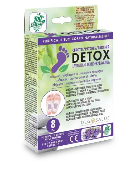 CEROTTI DETOX PIEDI LAVANDA8PZ