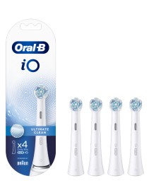 Oral B Testine Di Ricambio Io Ultimate Clean Bianche 4 Pezzi