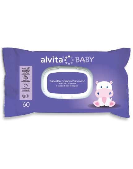 ALVITA BABY SALV PURE WATER60P